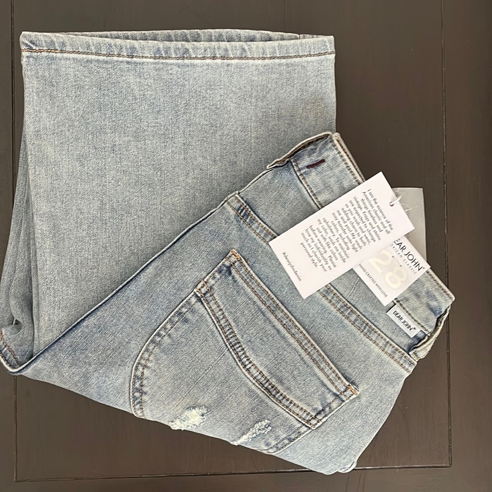 Dear John Drew High Rise Wide Leg in Spotlight size 28. New with tags.